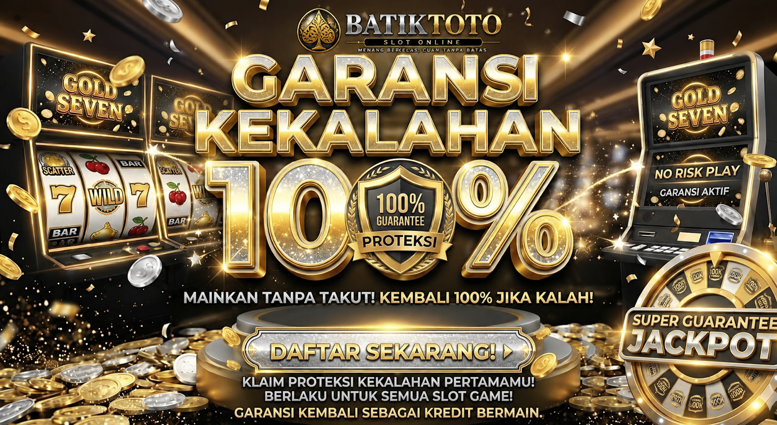 Garansi kekalahan 100%